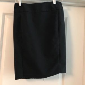 Black pencil skirt